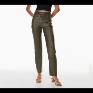 Aritzia melina leather pant